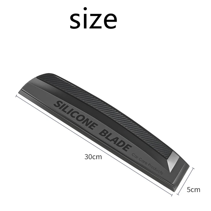 Non-Scratch Silicone Scraper for Car & Window Care