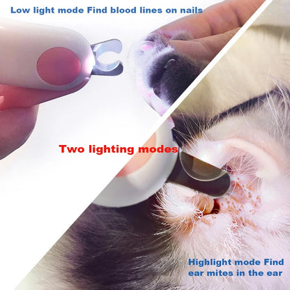 Precision and Care – Professional LED Pet Nail Clipper