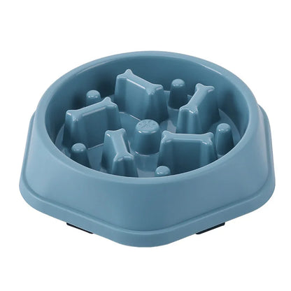 Anti-Choking Slow Feeding Puzzle Bowl
