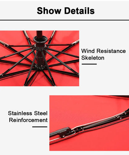 The Ultimate Windproof Automatic Umbrella - Stay Dry in Style