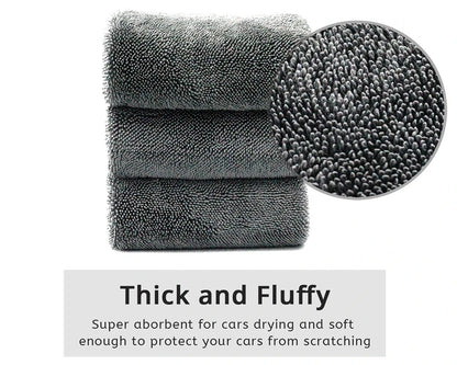 Perfect Finish: Premium Microfibre Drying Cloth for Washing & Waxing.