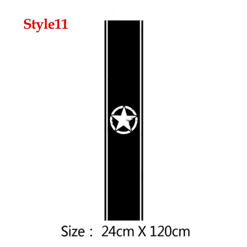 High-Performance Auto Stripe Stickers for Stylish Vehicle Design