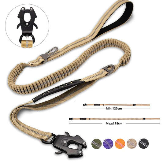 Ultimate Safety and Comfort – Shock Absorbing Dog Leash