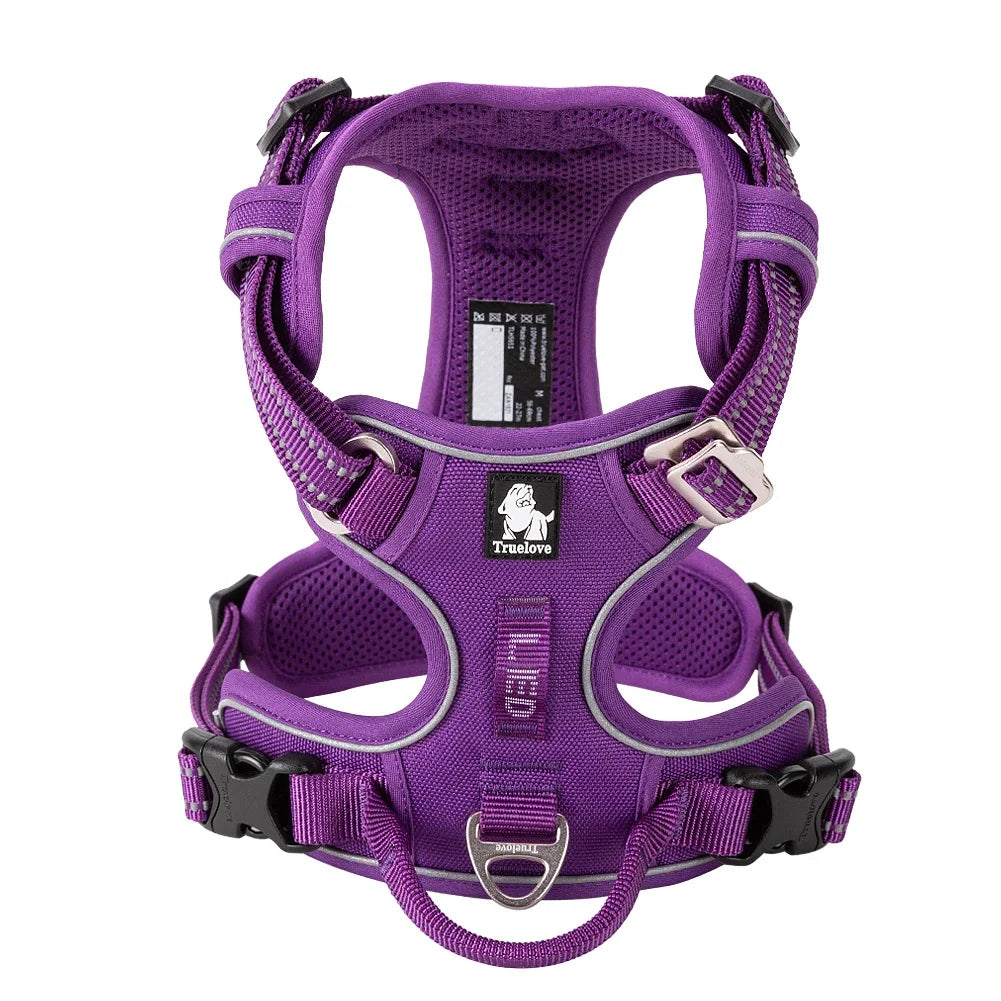 Dog Harness Adjustable, Reflective, and Built for Easy Walks