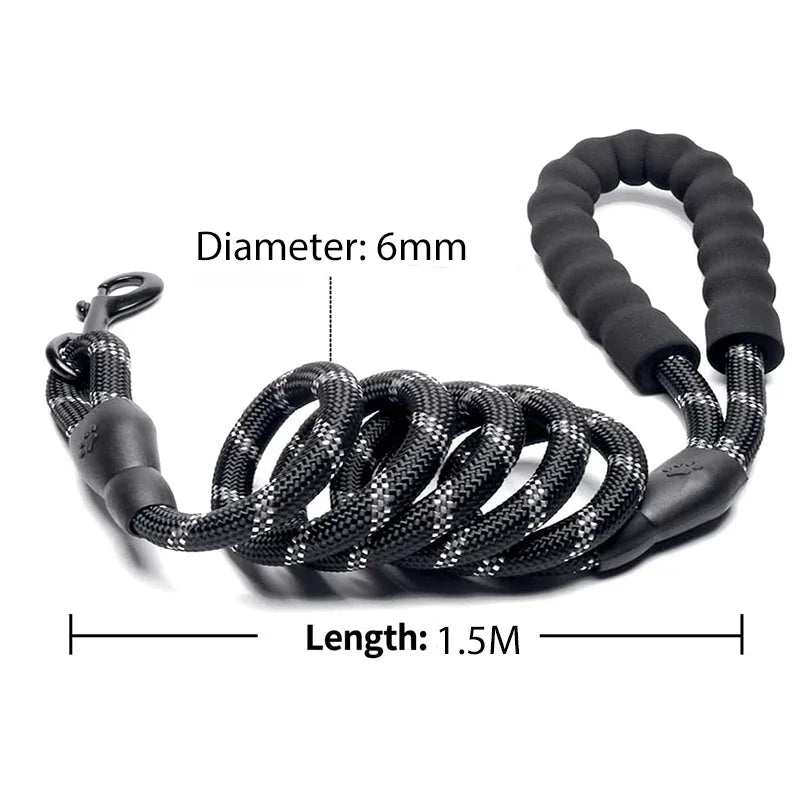 Durable Leash for Small, Medium, and Large Dogs