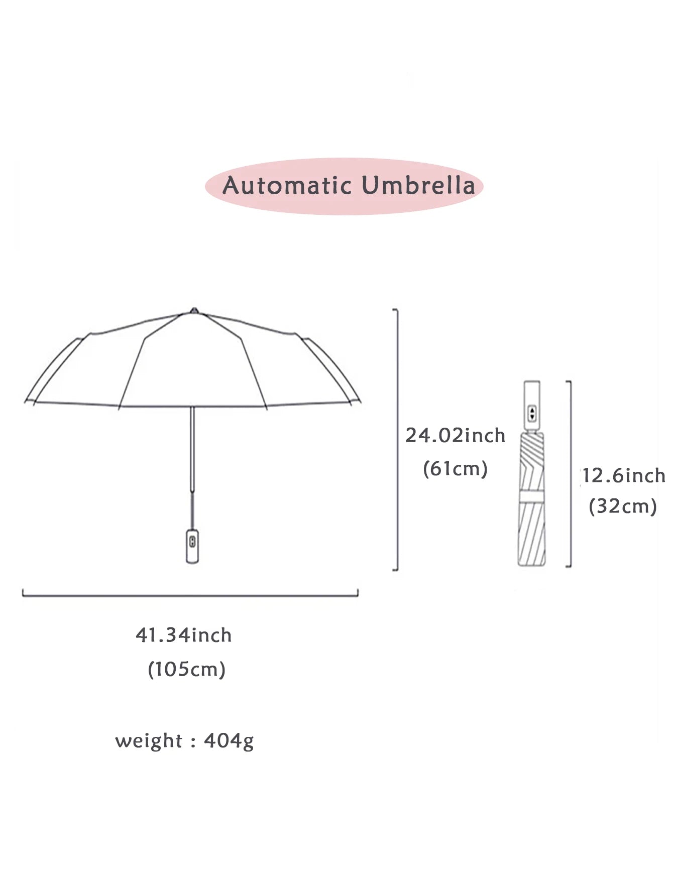 The Ultimate Windproof Automatic Umbrella - Stay Dry in Style