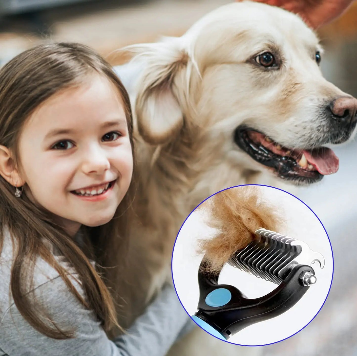 Professional Pet Grooming Made Easy – Deshedding Brush