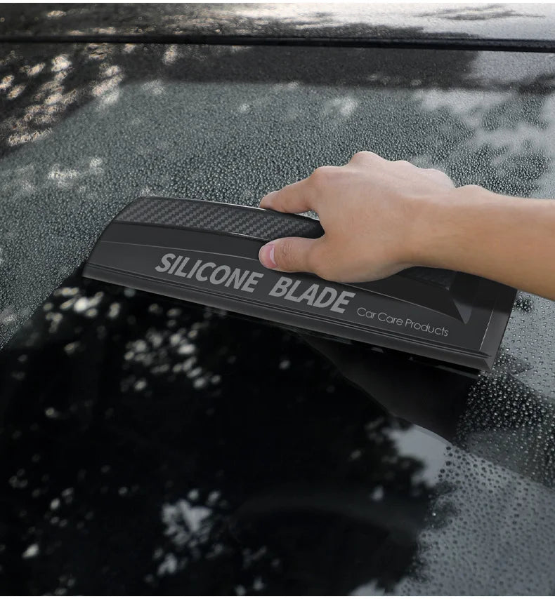 Non-Scratch Silicone Scraper for Car & Window Care