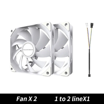 4-Pin PWM 12cm Cooling Fan 12V for PC Cases and CPU Coolers.