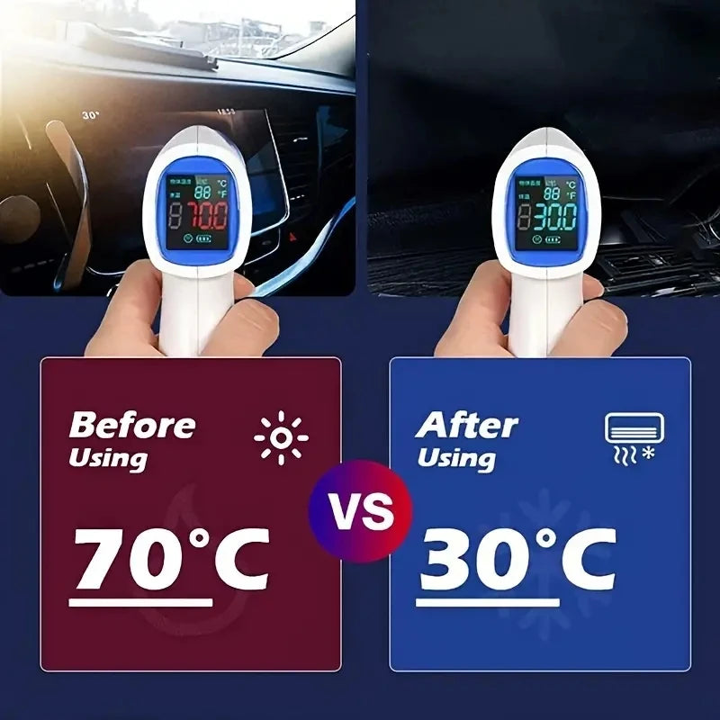 Protect & Refresh: Car Front Window Sun Shield for UV and Heat Defence.