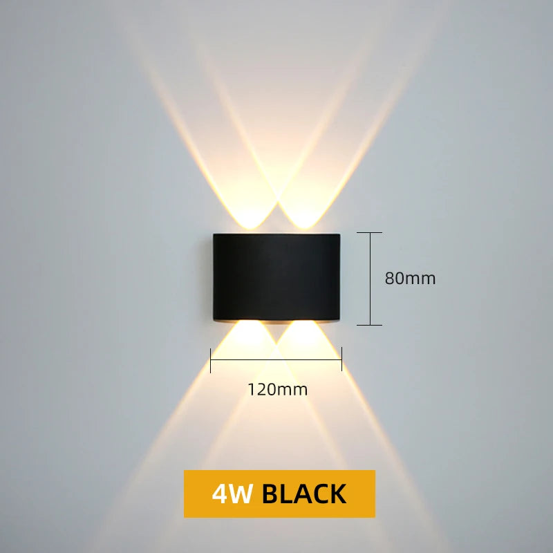 IP65 Waterproof, LED Wall Lamp for Indoors & Outdoors