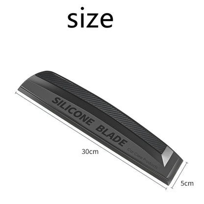 Non-Scratch Silicone Scraper for Car & Window Care