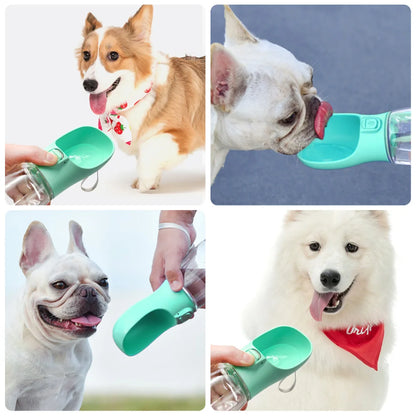 Portable Pet Drinking Bottle for Walks & Travel