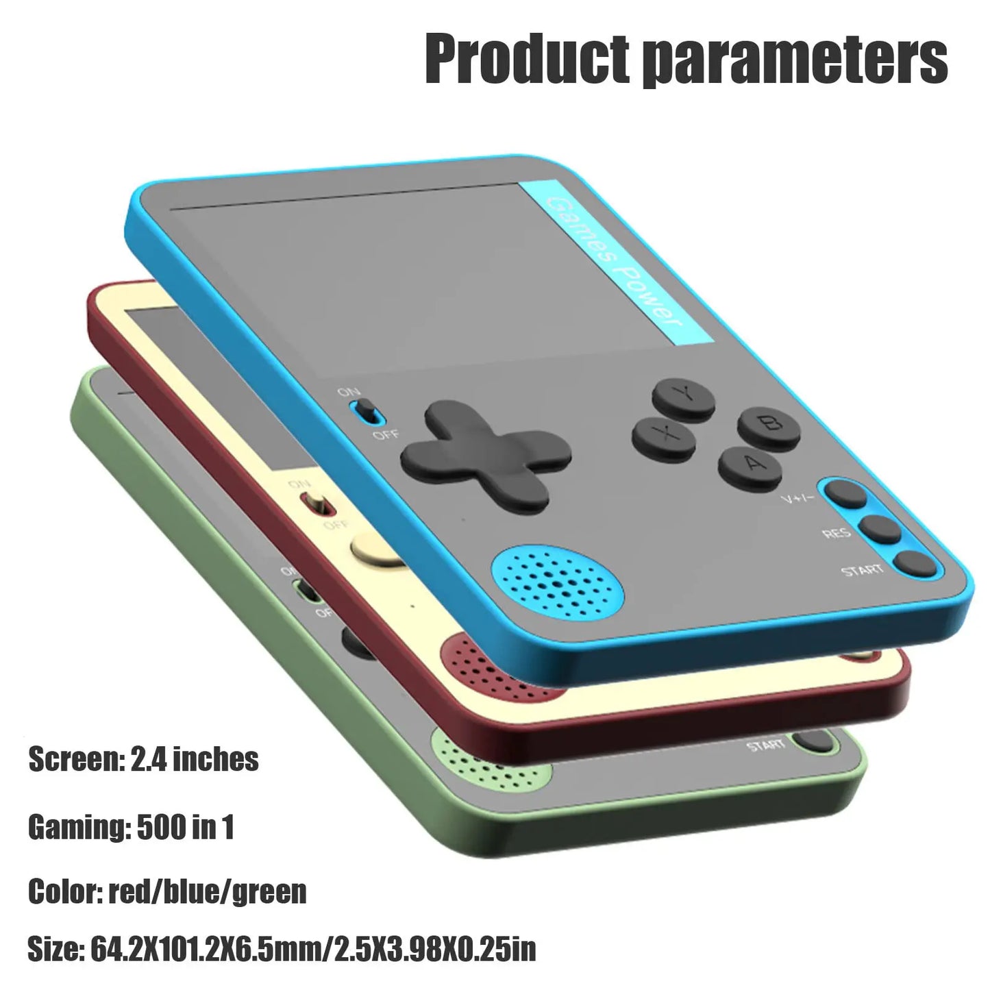 Play On the Go: Rechargeable Handheld Retro Gaming Device