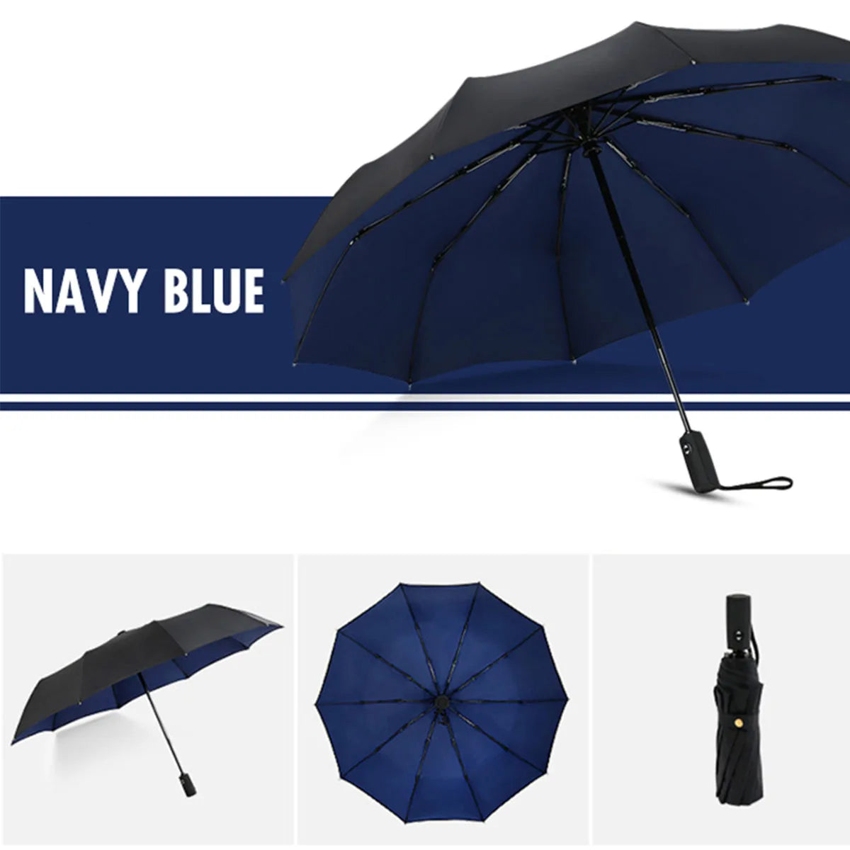 The Ultimate Windproof Automatic Umbrella - Stay Dry in Style