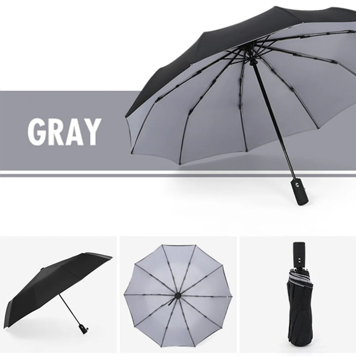 The Ultimate Windproof Automatic Umbrella - Stay Dry in Style