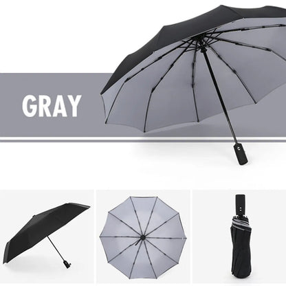 The Ultimate Windproof Automatic Umbrella - Stay Dry in Style