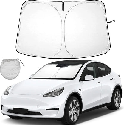 Protect & Refresh: Car Front Window Sun Shield for UV and Heat Defence.