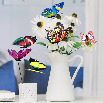 Colourful Butterfly Decorations for Gardens and Flower Pots