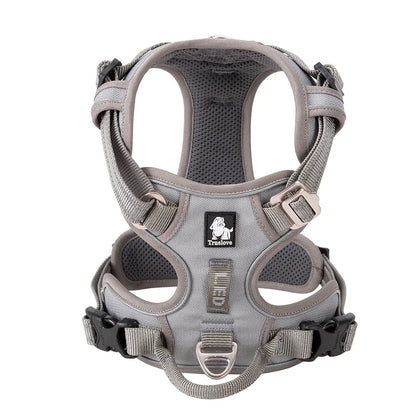 Dog Harness Adjustable, Reflective, and Built for Easy Walks