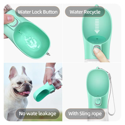 Portable Pet Drinking Bottle for Walks & Travel