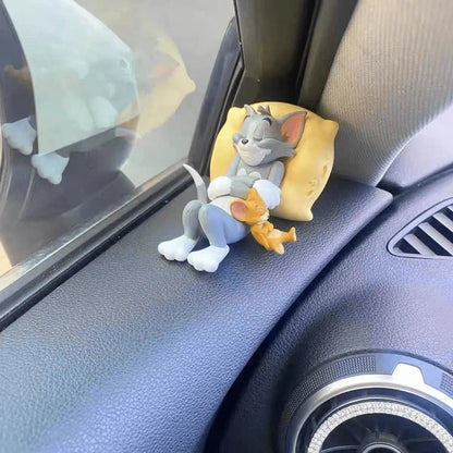 Adorable Tom and Jerry Desk & Car Decorations