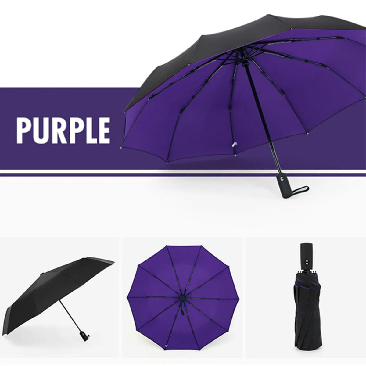 The Ultimate Windproof Automatic Umbrella - Stay Dry in Style