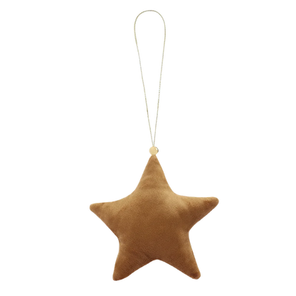 Luxury Velvet Stars: Christmas Ornaments for Elegant Holiday Décor.