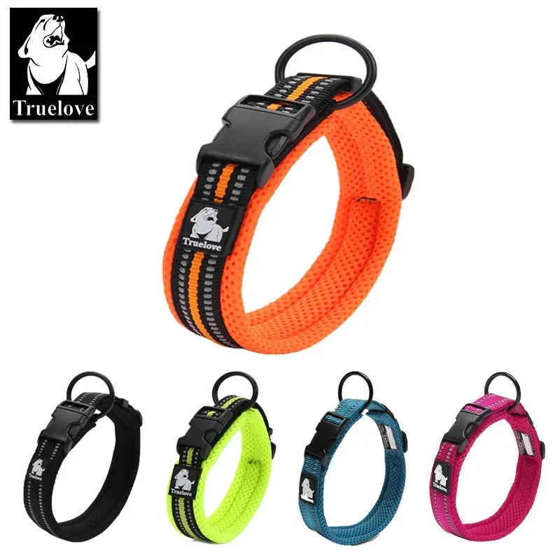 Comfort Meets Durability – Adjustable Reflective Dog Collar