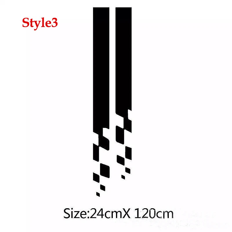 High-Performance Auto Stripe Stickers for Stylish Vehicle Design