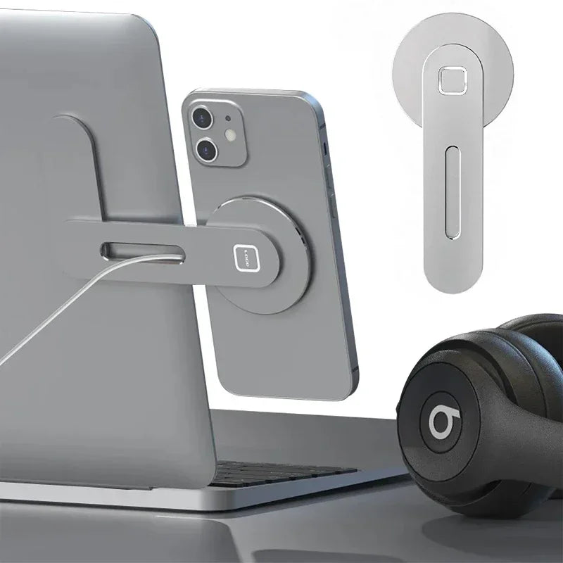 Slim & Foldable Magnetic Phone Holder for All Phones.