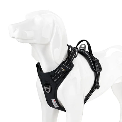 Dog Harness Adjustable, Reflective, and Built for Easy Walks