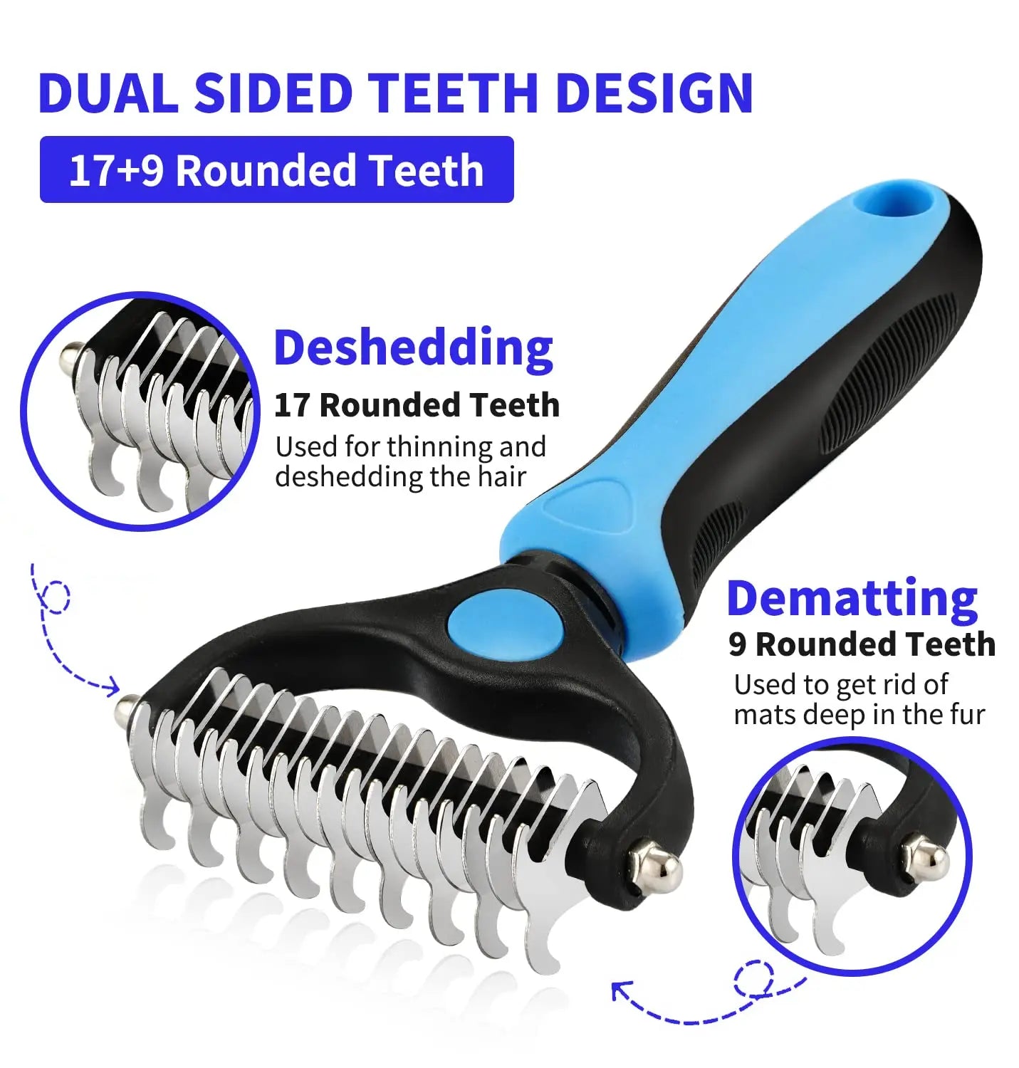 Professional Pet Grooming Made Easy – Deshedding Brush