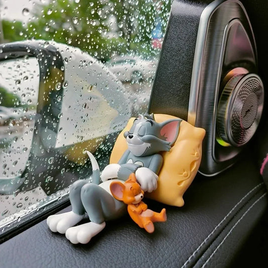 Adorable Tom and Jerry Desk & Car Decorations
