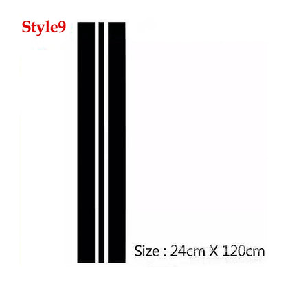 High-Performance Auto Stripe Stickers for Stylish Vehicle Design