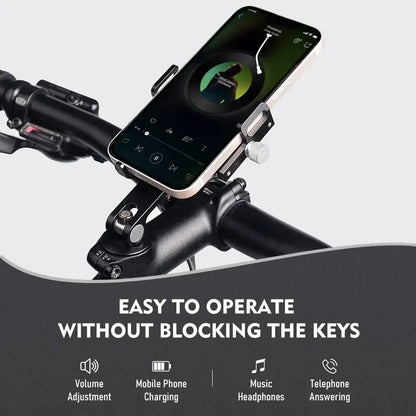 Precision Meets Performance: Durable MTB Phone Holder for Confident Cycling.