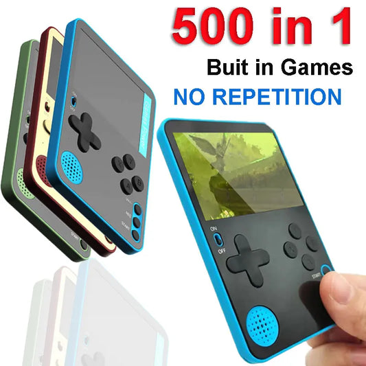 Play On the Go: Rechargeable Handheld Retro Gaming Device
