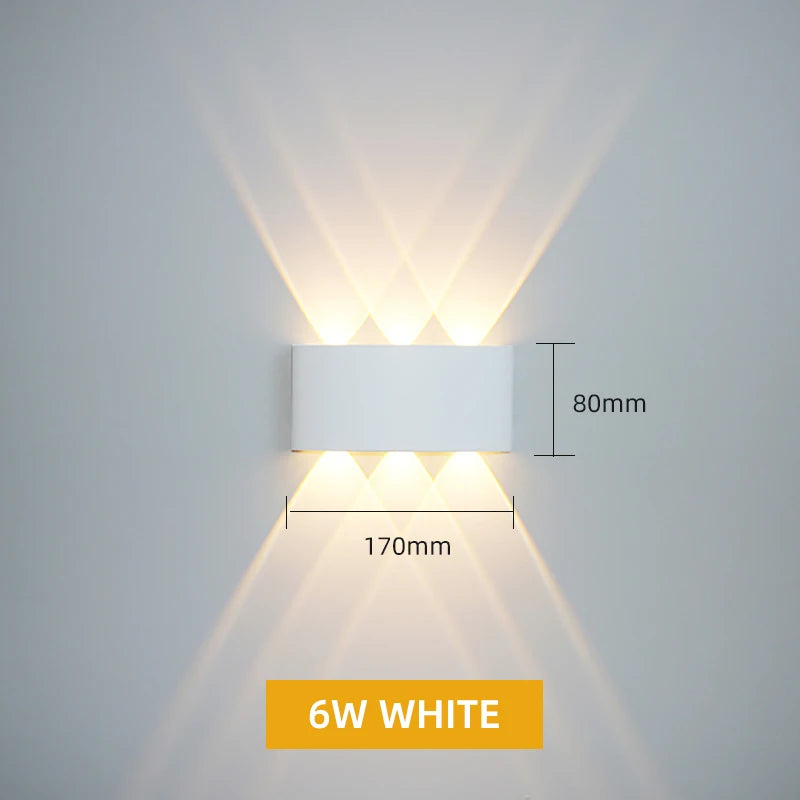 IP65 Waterproof, LED Wall Lamp for Indoors & Outdoors