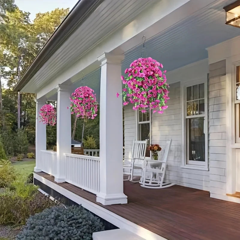 Stunning UV-Resistant, Artificial Hanging Vines for Indoors & Outdoors.