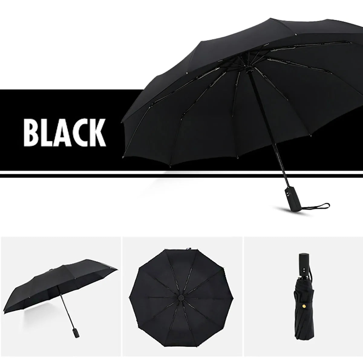 The Ultimate Windproof Automatic Umbrella - Stay Dry in Style