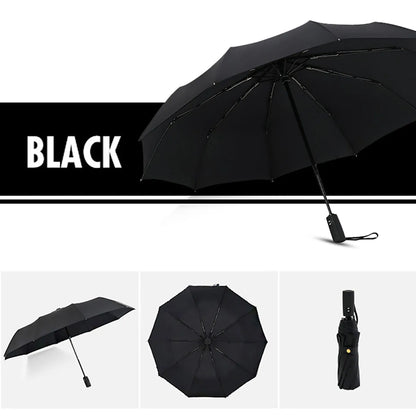 The Ultimate Windproof Automatic Umbrella - Stay Dry in Style
